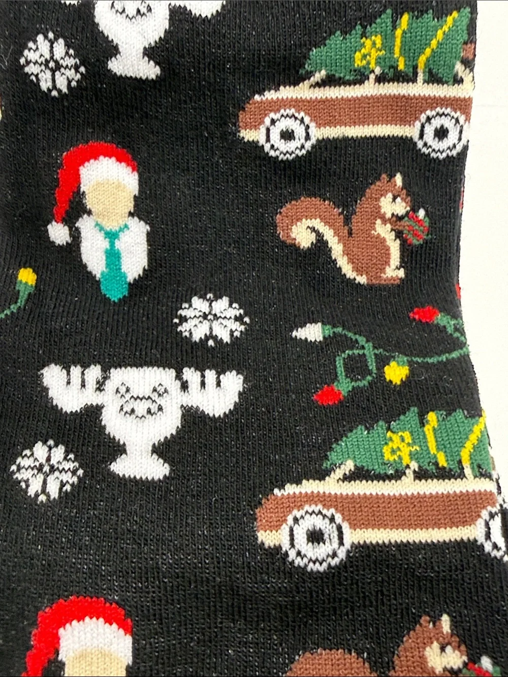 Men's Yo Sox National Lampoon's Christmas Vacation Scenes Socks Size 7-12 NWT